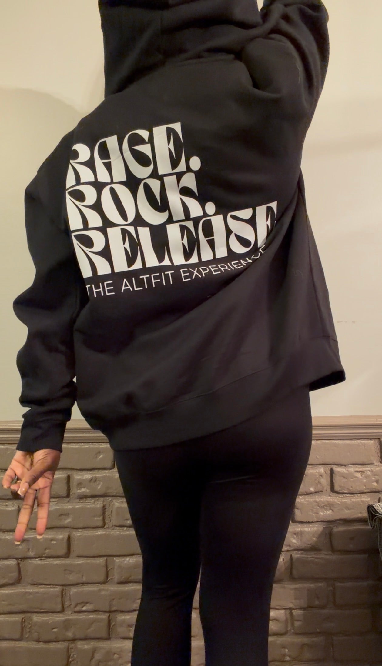 (PRE-ORDER) Rage. Rock. Release. - Zip Hoodie