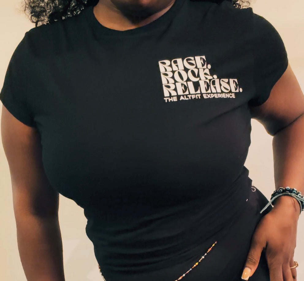 (PRE-ORDER) Rage. Rock. Release. - Cropped Tee